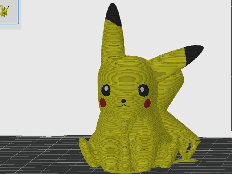 Pikachu Pokemon multicolor 