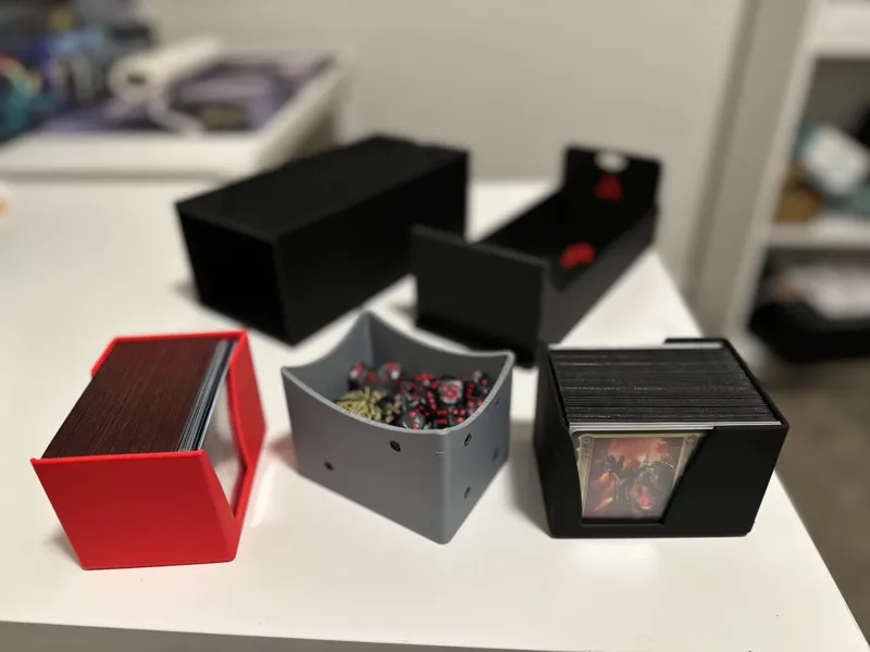MTG Commander Deck Box and Dice Tray