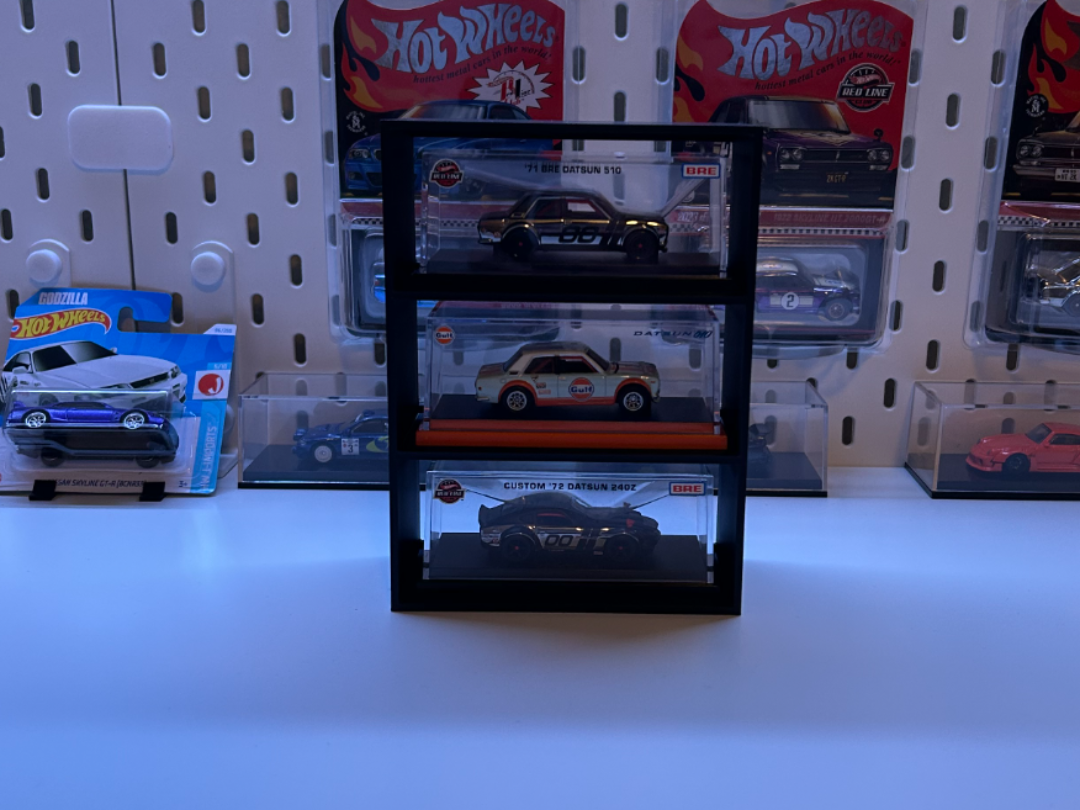 Ausstellungsständer für Modelle im Maßstab 1:64