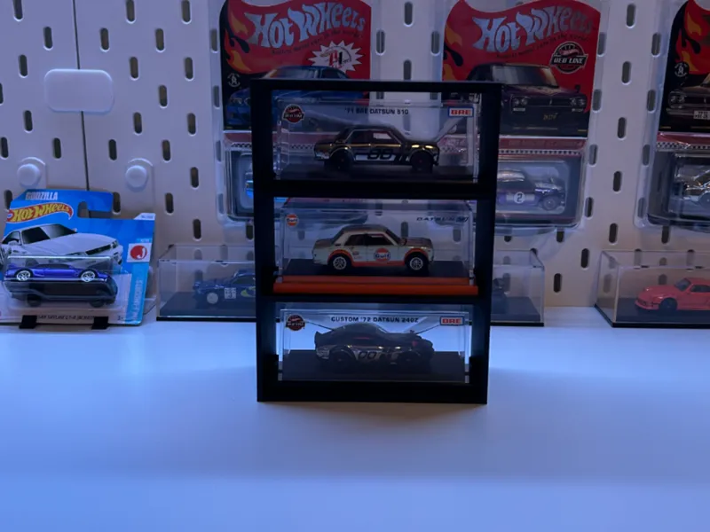 Ausstellungsständer für Modelle im Maßstab 1:64