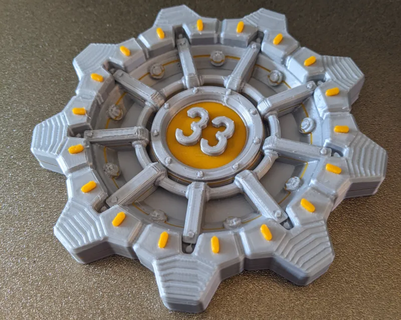 Stackable Vault 33 Door Coaster