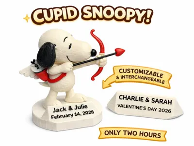 Cupid Snoopy (Parametric)