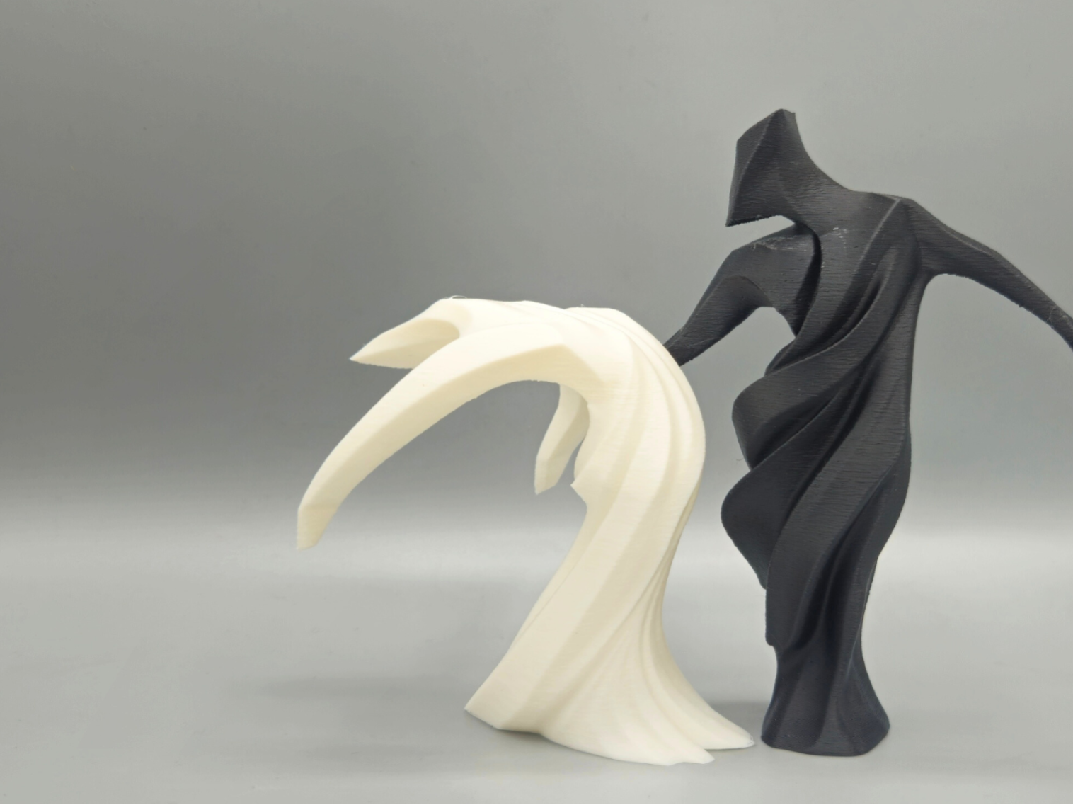Abstract Dancing Woman Sculpture