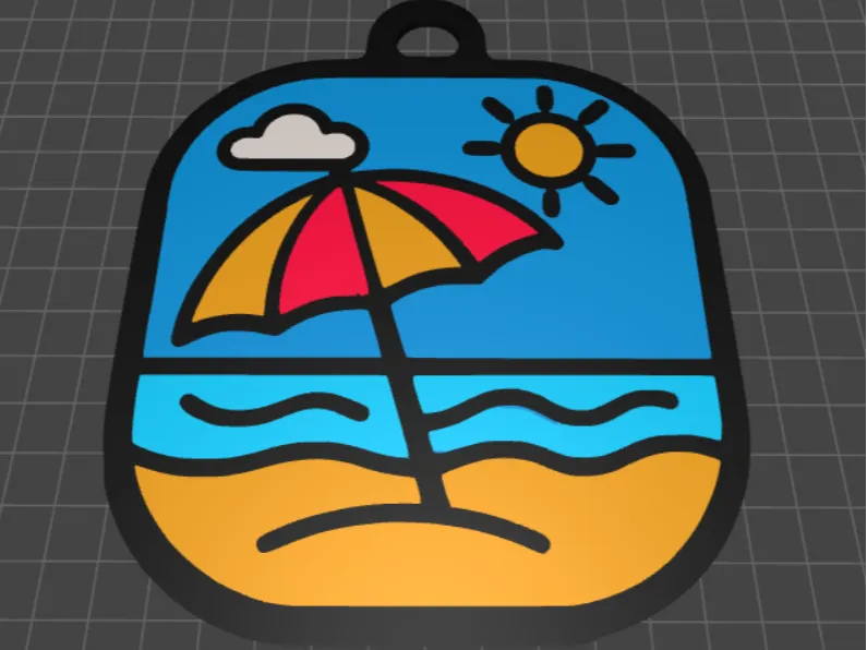 Keychain Beach