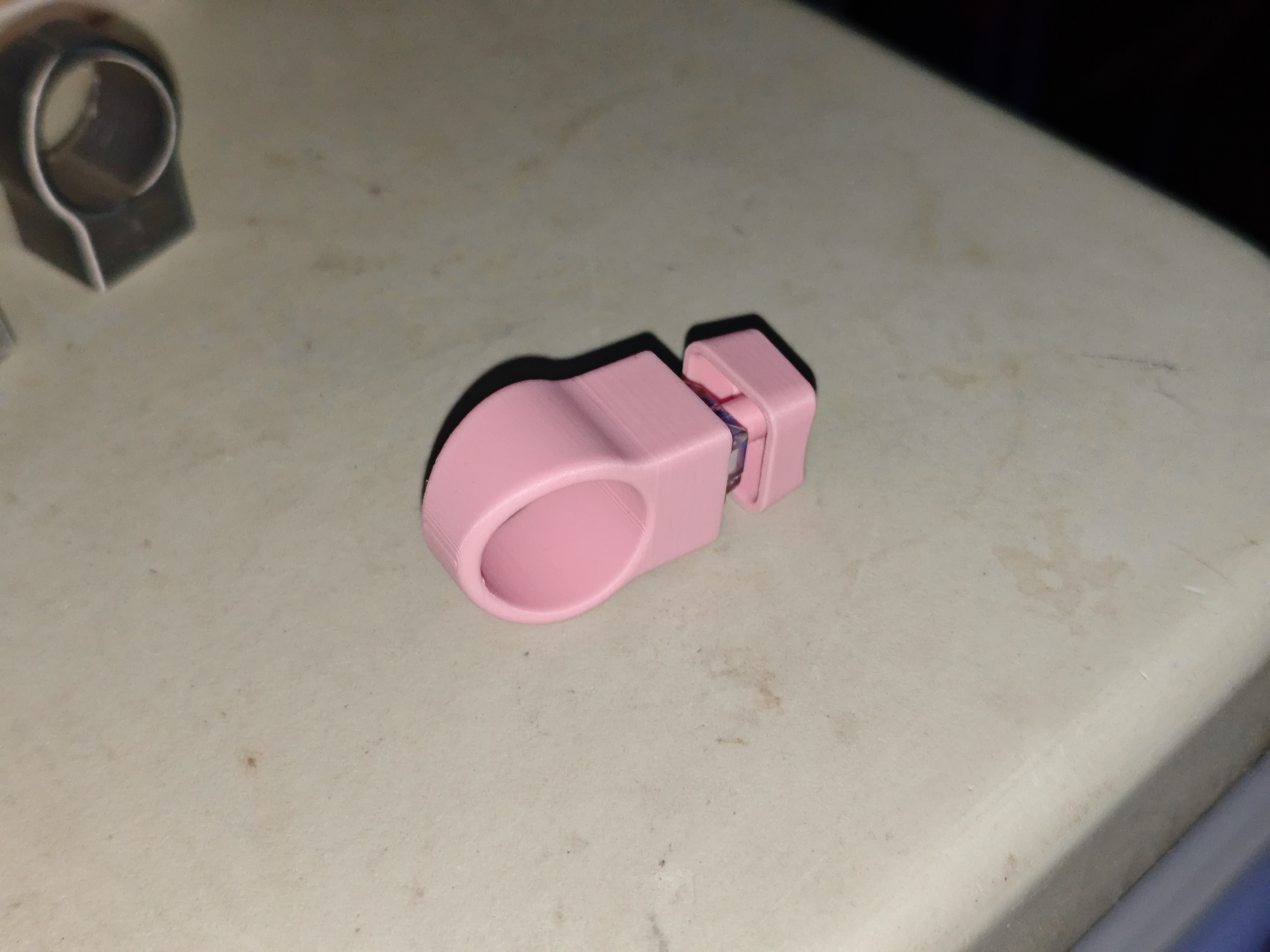 Miniatura 2 do modelo 3D 解压戒指按钮（指尖的 “迷你按压减压工具”）