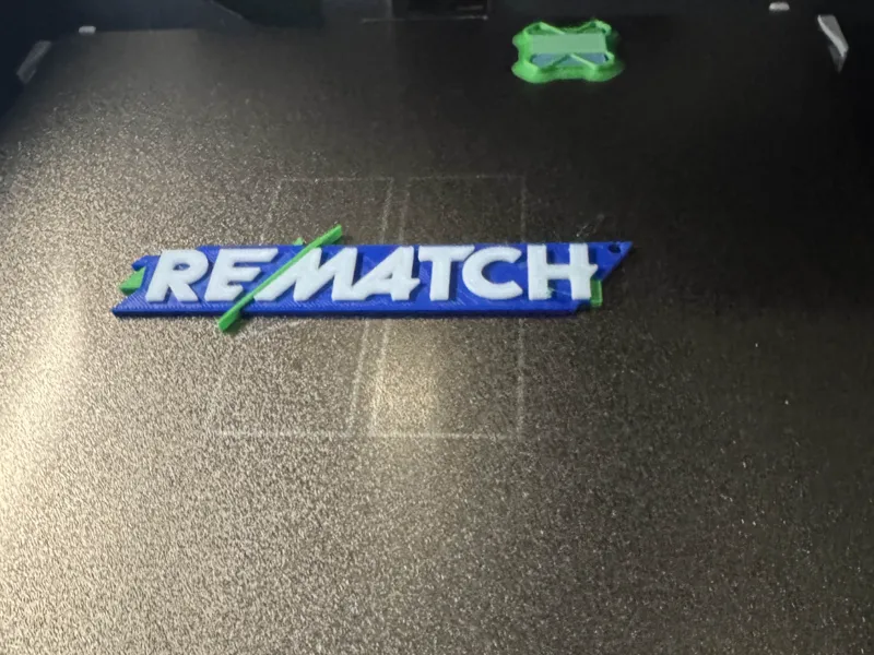 Rematch keychain/logo