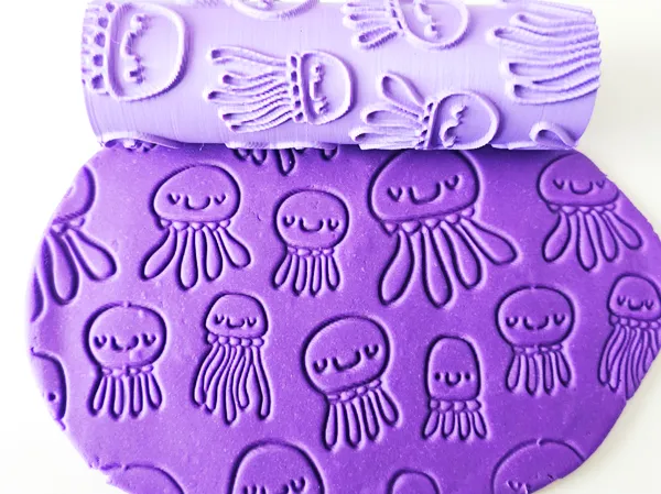 Rouleau à texture méduse