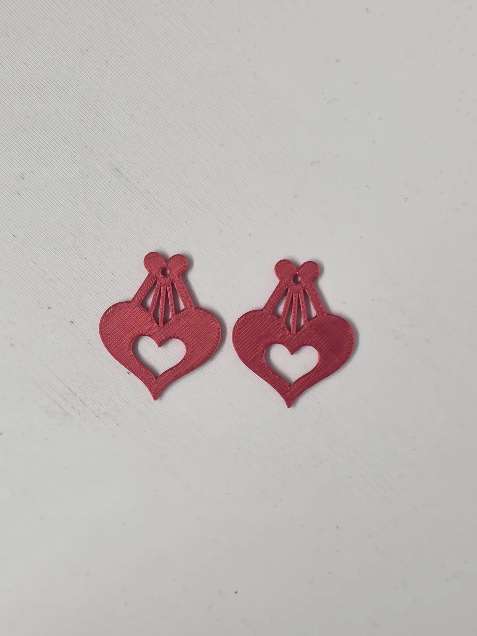 Heart Earrings view 2