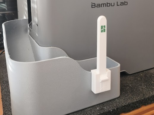 Bambu Scraper - base for hanging  (X1C. P1S, P2S)
