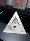 0.2mm layer, 2 walls, 50% scaled down, rotated, Tree Support