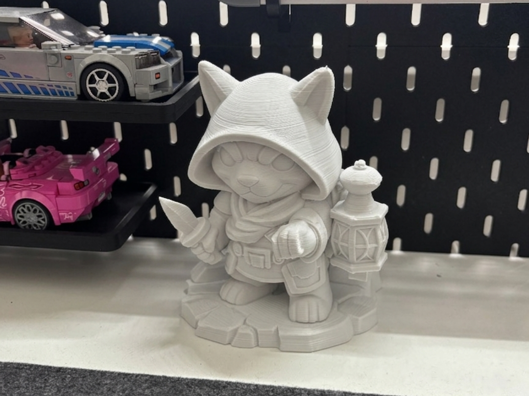 Stealthy Cat Rogue | Ninja Assassin 3D Print