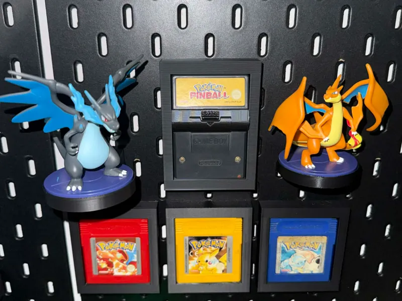 IKEA Skadis Pokémon ZA LE figures Display