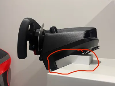 Logitech G25, 27, 29, 920, 923 wheel base mount