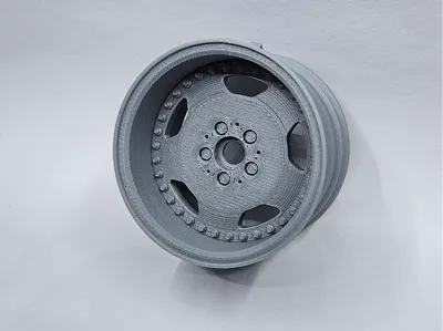 Car Wheel Christmas Ornament - Mercedes AMG
