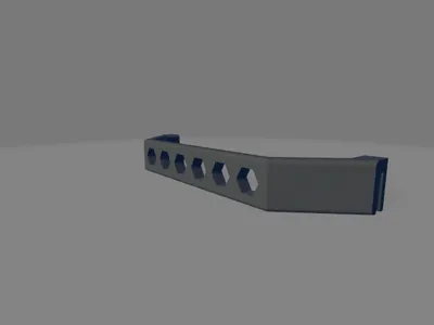 Handle for Ikea kallax box (Drone box)