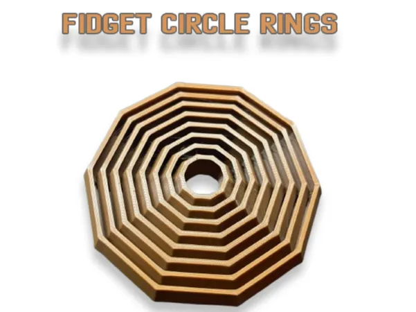 Fidget Circle Rings