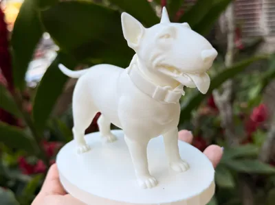 Bull Terrier Statue