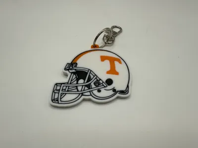Tennessee Voluntees Helmet Keychain