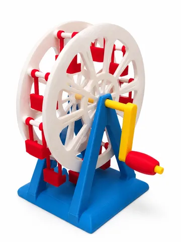 Letrero o emblema decorativo: Ferris Wheel [100% 3D PRINTED] — vista de referencia 2