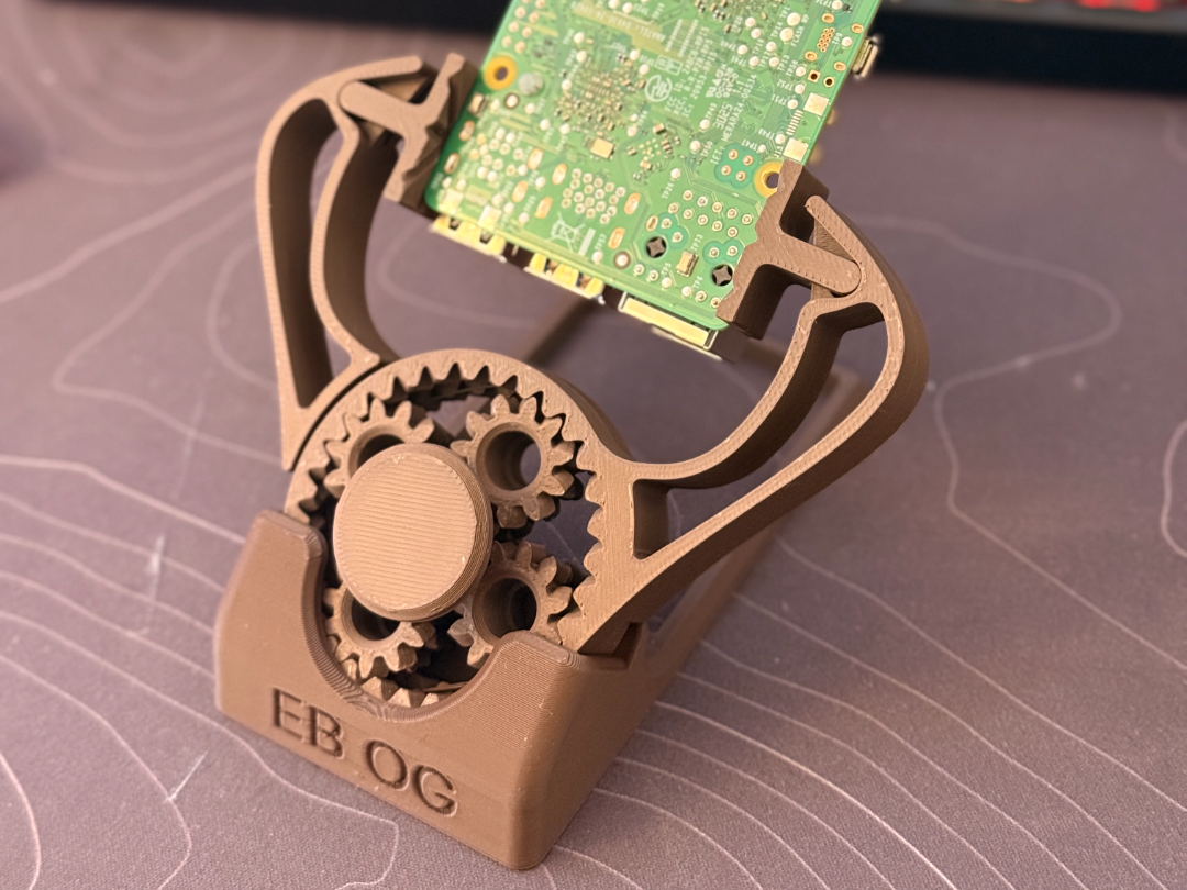 The EB OG PCB Mantis Clamp