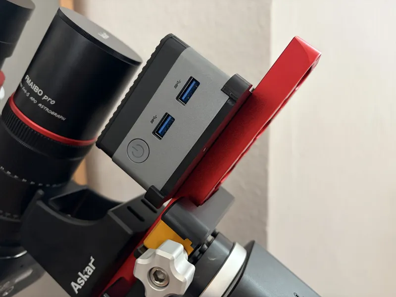 GMKtec NucBox5 dovetail Vixen / Losmandy mount