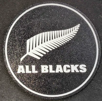 New Zealand All Blacks Rugby Coaster