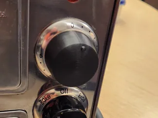 Timer Knob for Pizza Oven