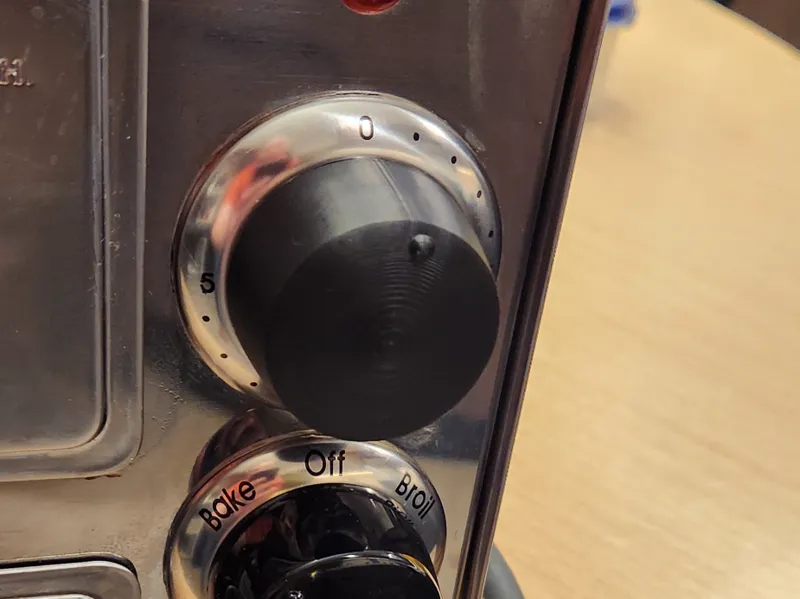 Timer Knob for Pizza Oven