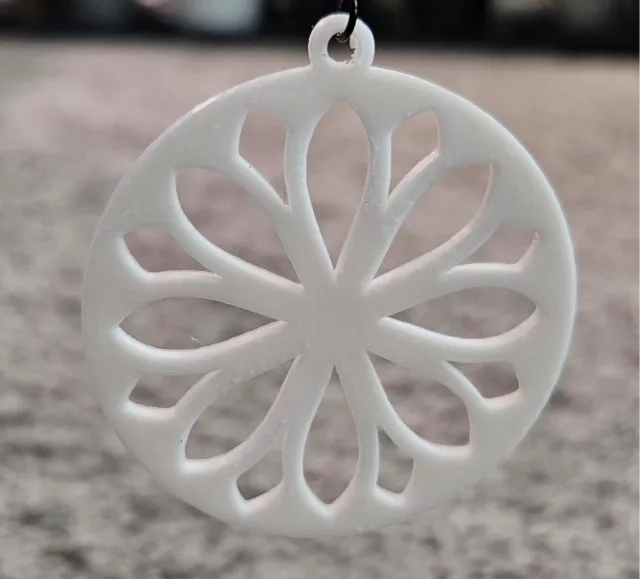 Flower Burst Hoop Earring