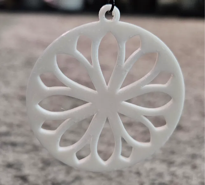 Flower Burst Hoop Earring