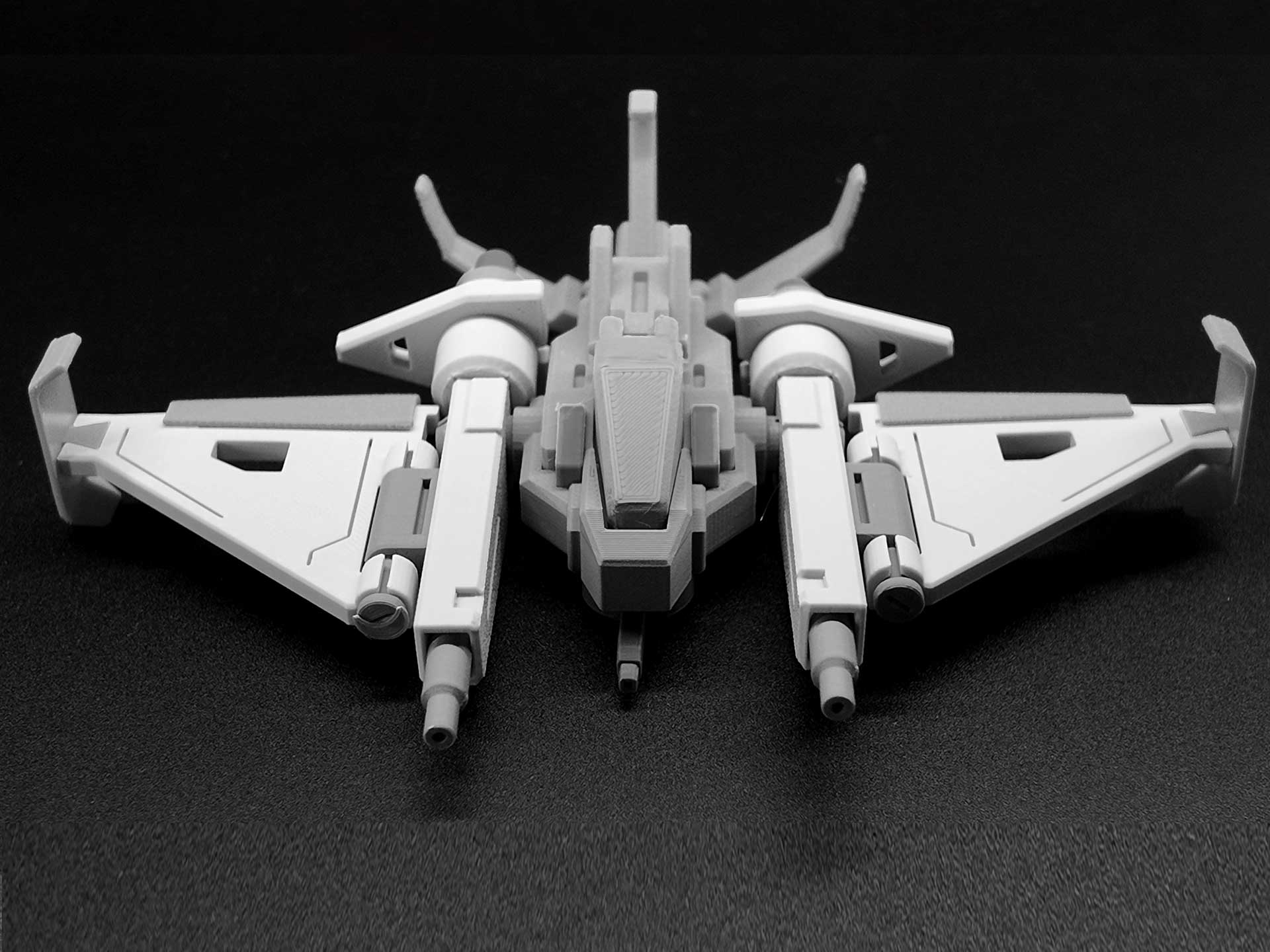 Miniatura 1 do modelo 3D 「深礁守备舰队」轻型舰载战机|可动战机|舱盖可开|适配小人仔