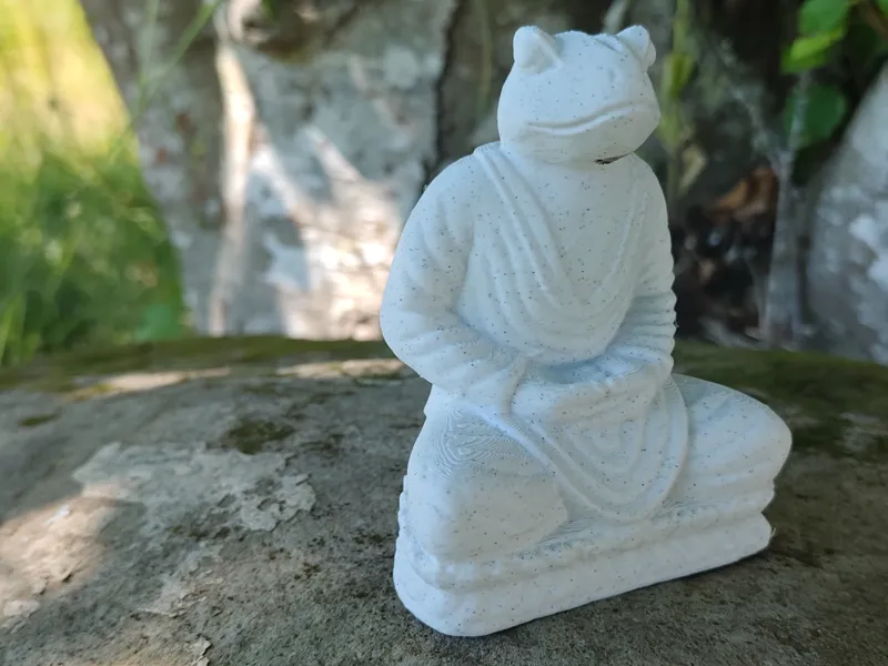 Frog Buddha Statue
