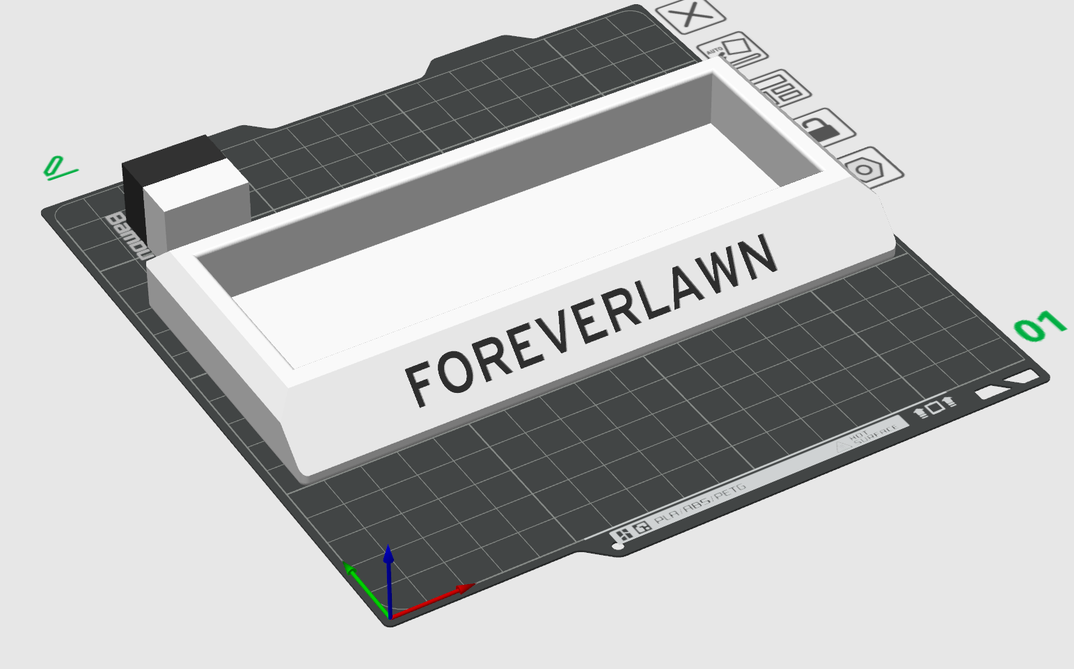 Miniatura 7 do modelo 3D Touch Grass - Desk Accessory