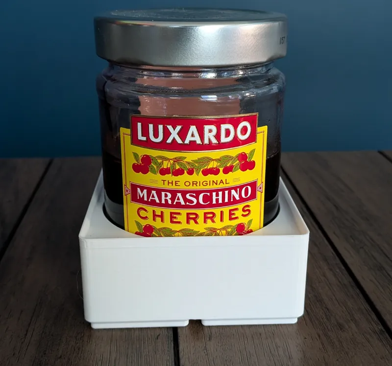 Gridfinity 2x2 for Luxardo Cherries Container/Jar