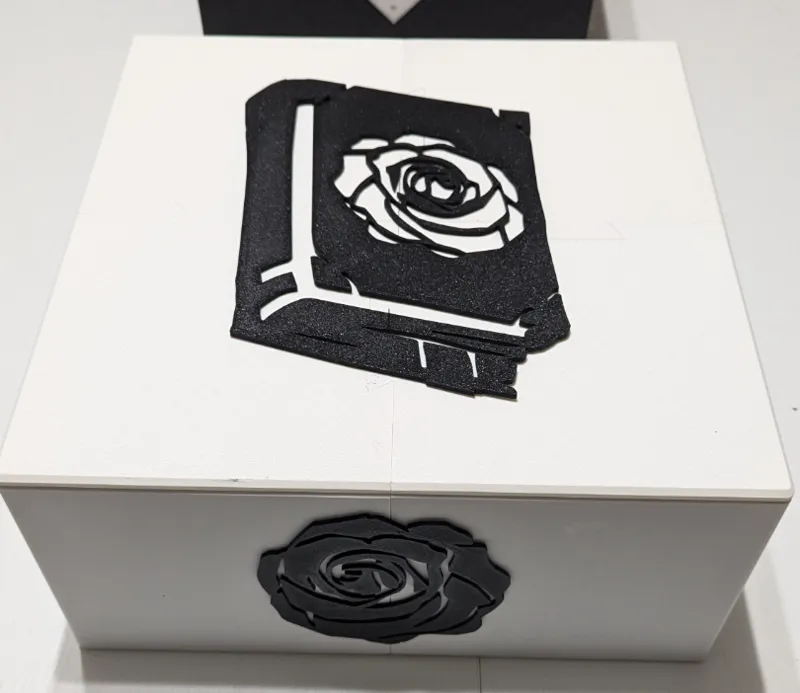 Black Rose Wars Spell Storage Box (Kallax Fit)