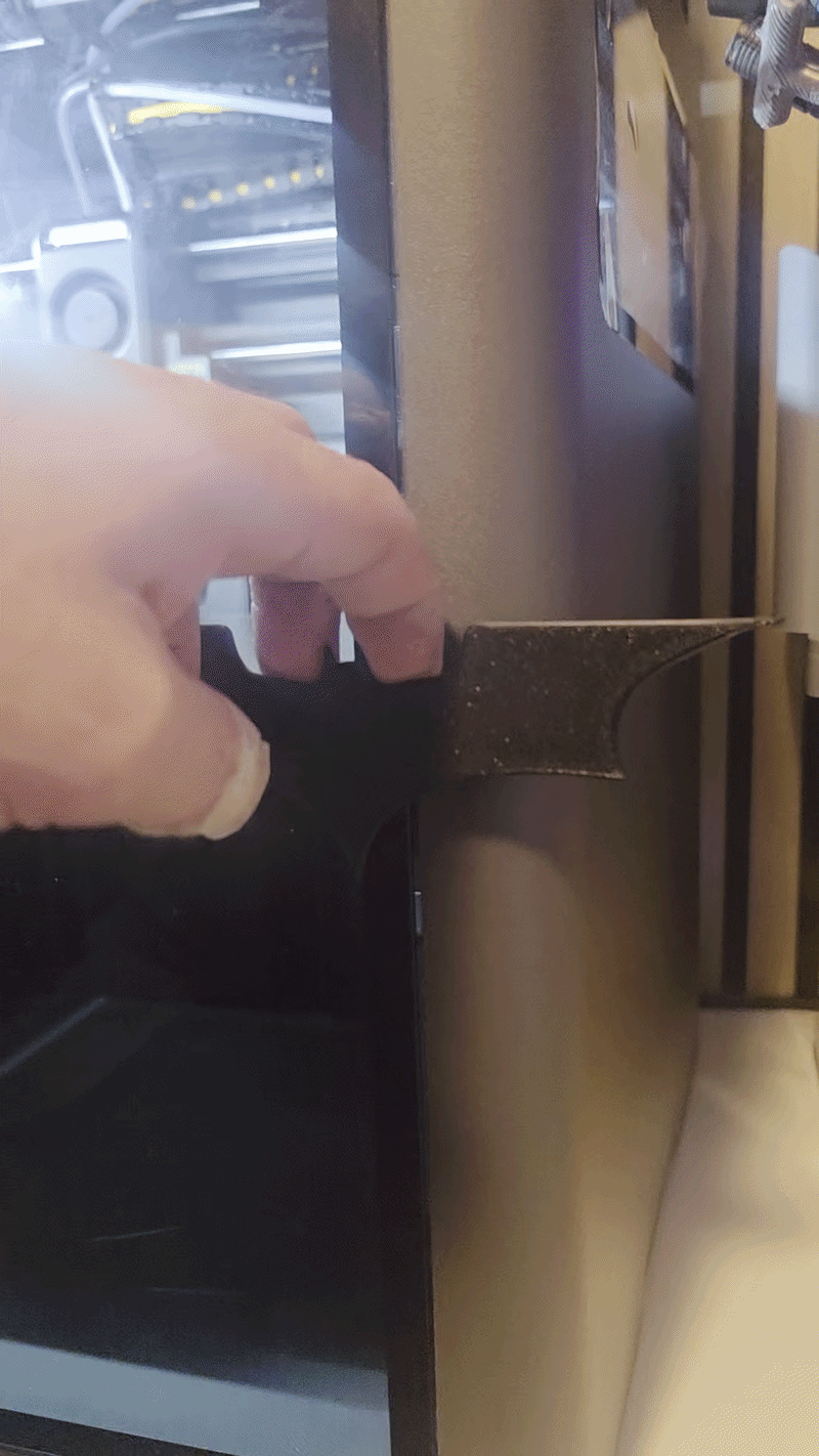 P1S P2s X2d P1P X1C Batman Door handle 25min print
