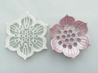 Flower Trinket Dish Polymer Clay Cutter (~15cm)