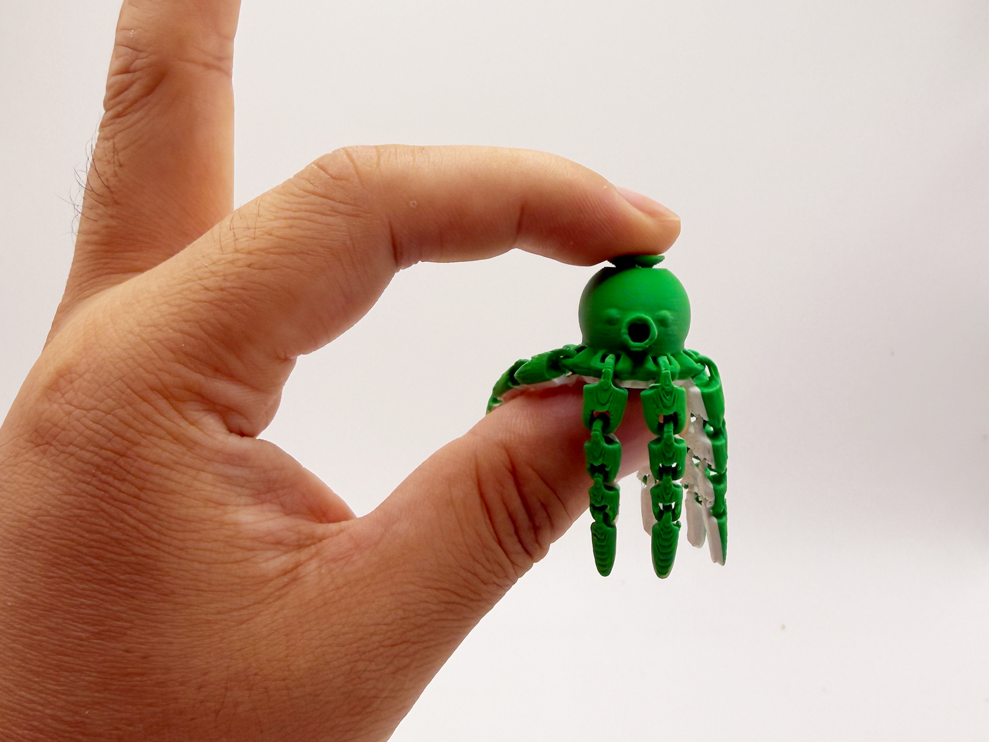 Miniatura 2 do modelo 3D 6g旋转小章-旋转章鱼-可动解压小玩具-优化版仅6g