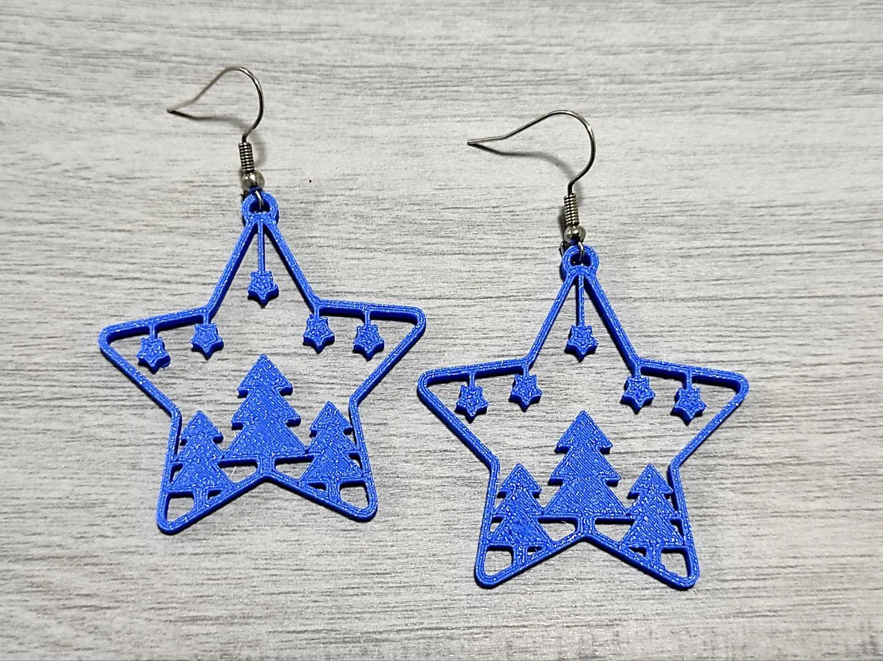 Christmas Starry Forest Earrings view 2