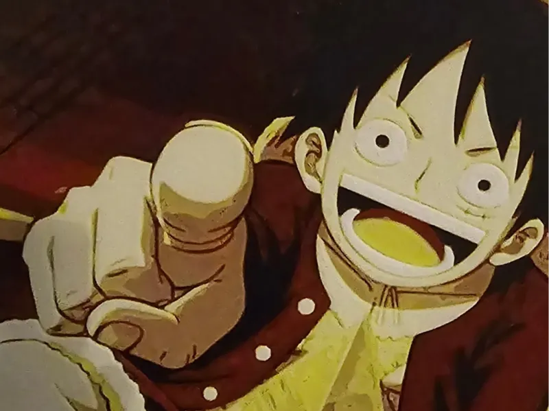luffy on ship one piece