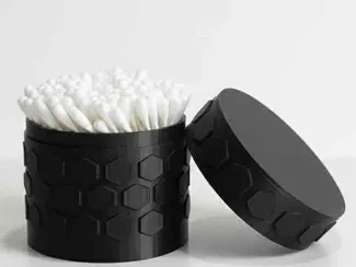 Honeycomb Q-Tip Holder