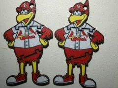 St. Louis Cardinals Fredbird flexi keychain