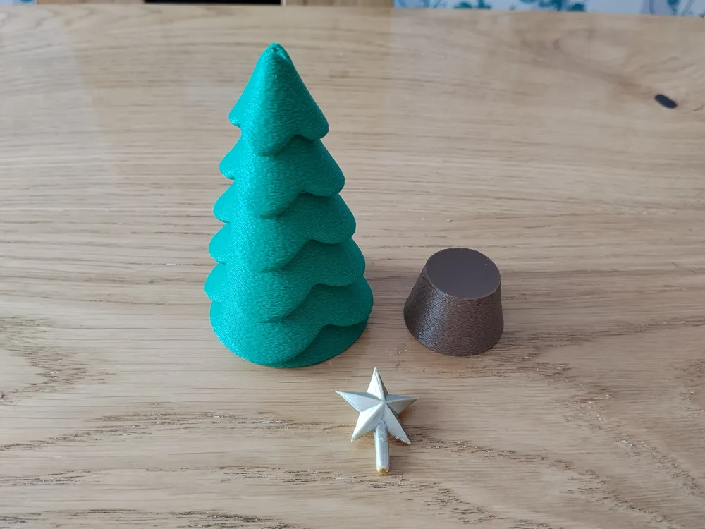 Modular Table Separate Modular Christmas Trees - Free 3D Print Model - MakerWorld