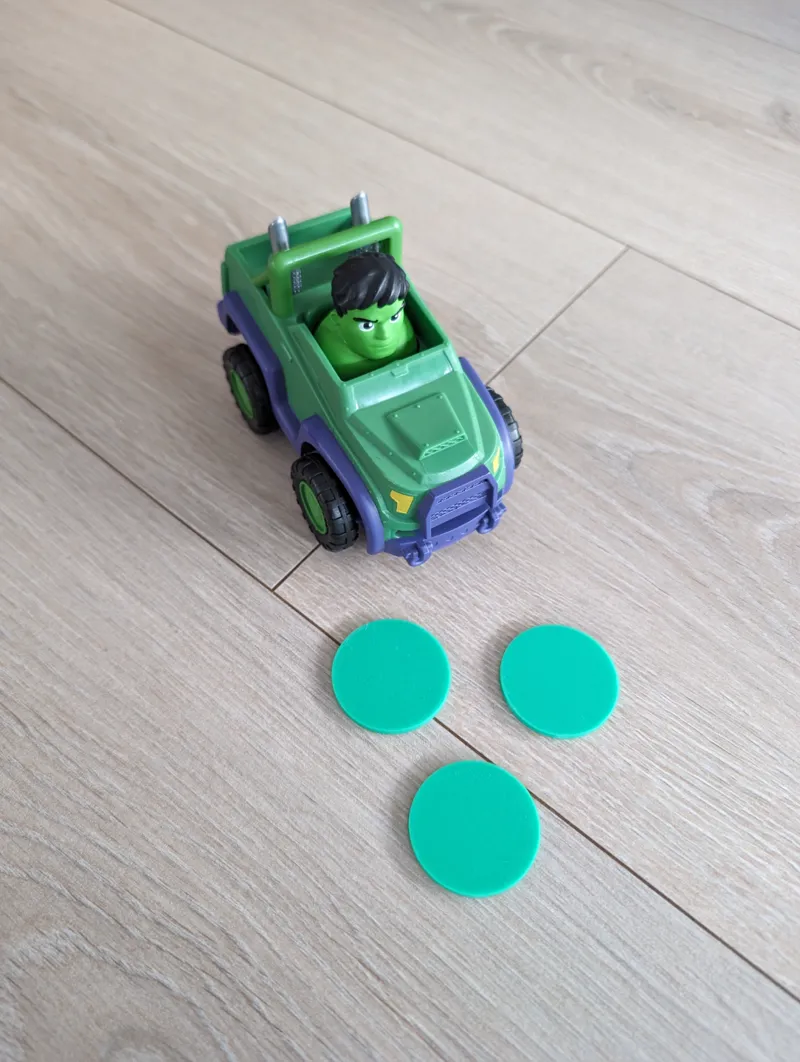 Marvel Disc Dashers Car - Replacement Disc x 3