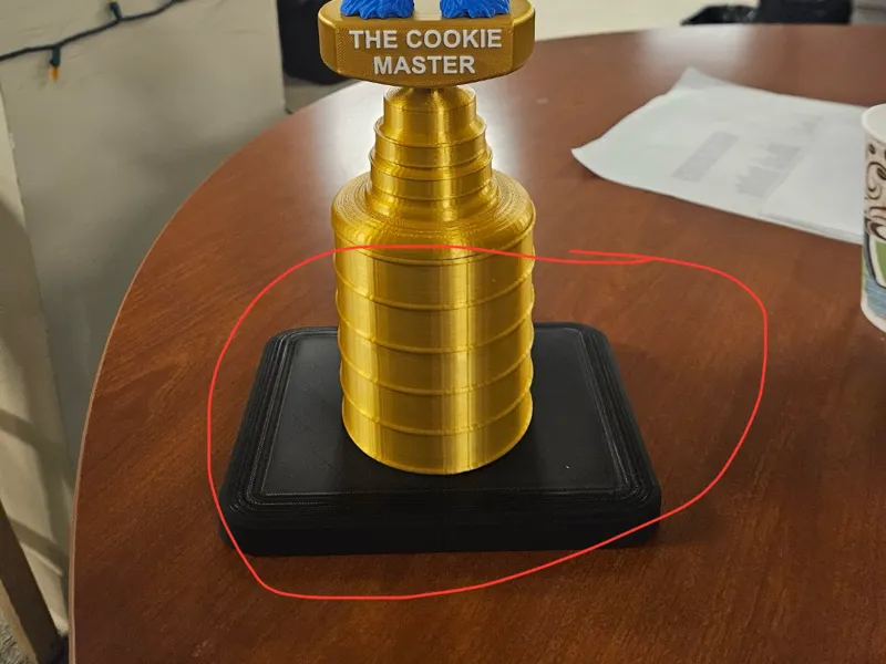 Cookie Monster trophy base