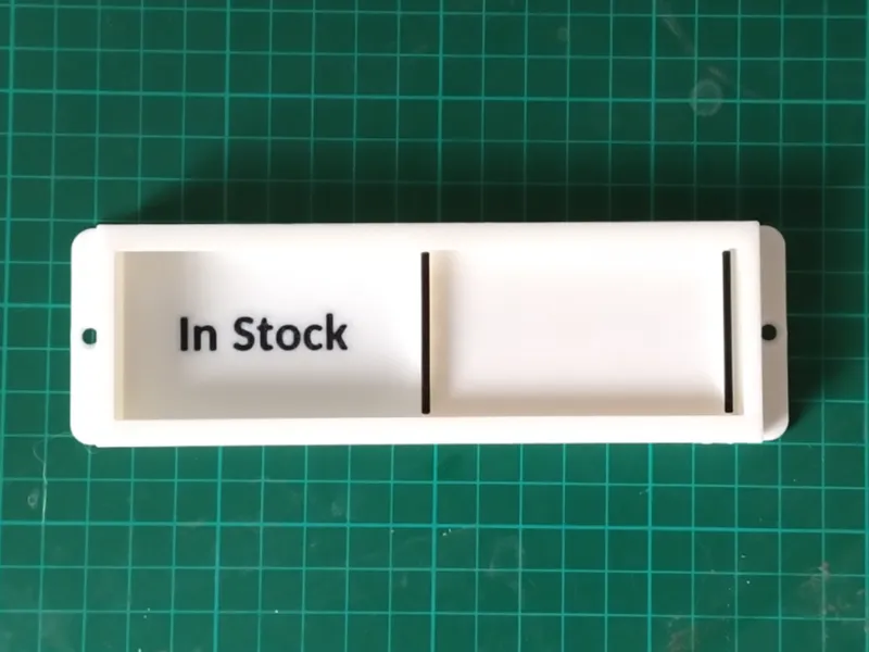 Sliding Door Sign