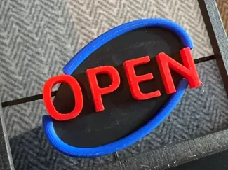 Open Sign