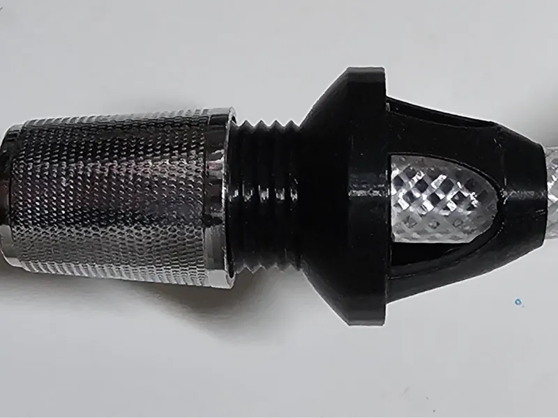 G1/2" BSP Shower Hose to 6x12mm Adapter
