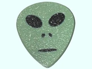 alien guitar pick (fast print)