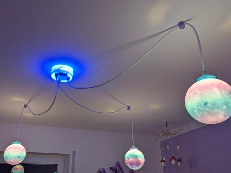 Mondlampe Deckenlampe